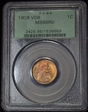 1909 VDB 1C MS66RD