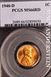 1940-D 1C MS66RD