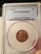 1940-S 1C MS66RD