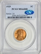 1929 1C MS66RD