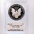 2003-W $1 Silver Eagle Mercanti Signature PR70DCAM