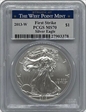 2013-W $1 Burnished Silver Eagle First Strike SP70