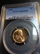 1940 1C MS66RD