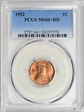 1952 1C MS66+ RD