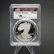 2004-W $1 Silver Eagle Mercanti Signature PR70DCAM