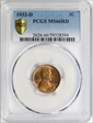1932-D 1C MS66RD
