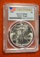 1987 $1 Silver Eagle First Strike MS69