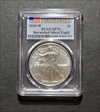 2020-W $1 Burnished Silver Eagle First Strike SP70