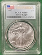 2002 $1 Silver Eagle First Strike MS69