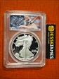 2021-S $1 Silver Eagle - Type 2 First Strike Paul C. Balan Flag PR70DCAM