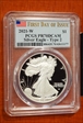 2021-W  $1 Silver Eagle - Type 2 First Day of Issue PR70DCAM