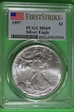 1997 $1 Silver Eagle First Strike MS69