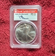 1991 $1 Silver Eagle First Strike Mercanti Signature MS69