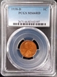 1938-D 1C MS66RD