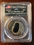 2019-S 50C Apollo 11 50th Anniversary Set Half Dollar Set - First Strike Earth Rising AMF PR70DCAM