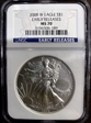2008-W $1 Silver Eagle ms70