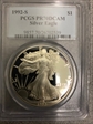 1992-S $1 Silver Eagle PR70DCAM