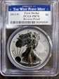 2013-W $1 Reverse Proof West Point Mint Set First Strike PR70