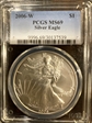 2006-W $1 Burnished Silver Eagle SP69