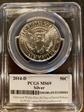 2014-D 50C Silver 50th Anniversary Set First Strike MS69