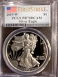 2015-W $1 Silver Eagle First Strike PR70DCAM
