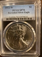 2012-W $1 Burnished Silver Eagle SP70