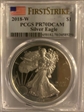 2018-W $1 Silver Eagle First Strike PR70DCAM