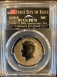 2019-S 50C Kennedy Enhanced Rev PR Set First Day of Issue - Half Dollar Set ER AMF PR70