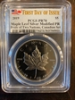2019 $5 Maple Leaf Silver Modified PR Pride of Two Nations, Canadian Set FDI PR70