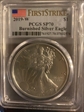 2019-W $1 Burnished Silver Eagle First Strike SP70