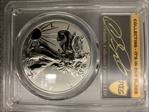 2019-S $1 Silver Eagle Enhanced Rev PR First Strike Joe Orlando Signature PR70