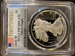 2020-W  $1 Silver Eagle First Strike PR70DCAM