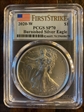 2020-W $1 Burnished Silver Eagle First Strike SP70