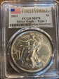 2021 $1 Silver Eagle - Type 1 First Strike MS70