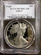 2000-P $1 Silver Eagle PR70DCAM