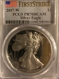 2017-W $1 Silver Eagle First Strike PR70DCAM