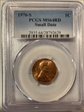 1970-S 1C Small Date MS64RD