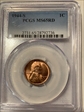 1944-S 1C MS65RD