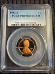1982-S 1C PR69DCAM