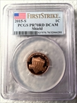 2015-S 1C Shield  First Strike PR70DCAM