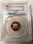 2017-S 1C Shield  First Strike PR70DCAM