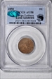 1858 1C Large Letters AU58