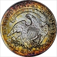 1837 H10C Capped Bust, Large 5C MS65+
