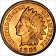 1891 1C MS65RD