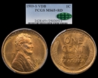 1909-S VDB 1C MS65+ RD