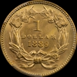 1889 G$1 MS67+