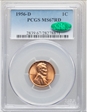 1956-D 1C MS67RD