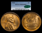 1923 1C MS66RD