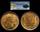 1916 1C MS66+ RD