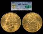 1904 $20 MS65+